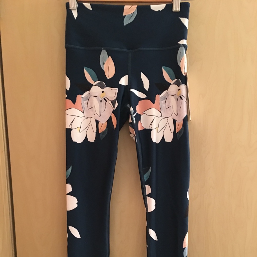 Athleta Floral Leggings - XS NEW WITH TAGS